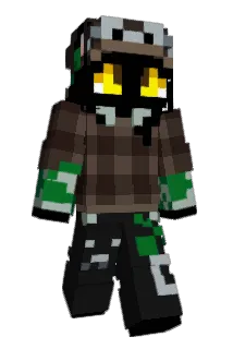 3ish Minecraft avatar full body