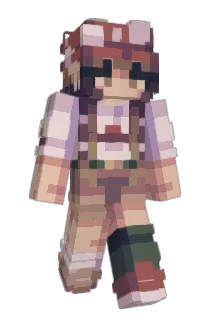 3l4ck Minecraft avatar full body