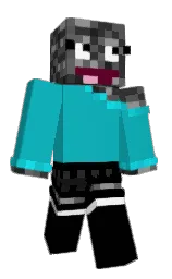 java and black Minecraft skin — Classic model — first worn by Galdi2013