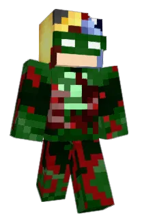 Front of PikaMC's skin