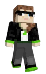 tundora and black Minecraft skin — Slim model — first worn by sleepOPlady