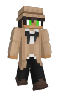 Front of CalCalz's skin