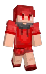 rose bud and alizarin crimson Minecraft skin — Classic model