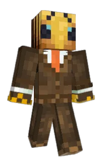Front of BeezerBoy's skin