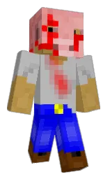 tussock and silver Minecraft skin — Classic model — first worn by RapidKills945