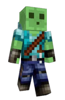 Front of Blob's skin