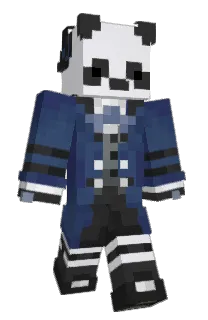 Front of DoughLive's skin