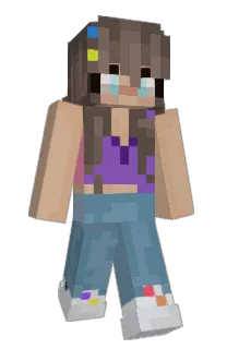 Front of annathegoat's skin