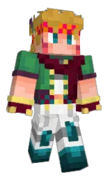 wax flower and mona lisa Minecraft skin — Classic model