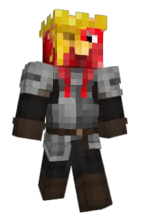 Front of Terquey's skin