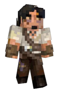 Front of Raydron's skin