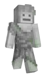 gray and silver chalice Minecraft skin — Slim model — first worn by Raqunzel