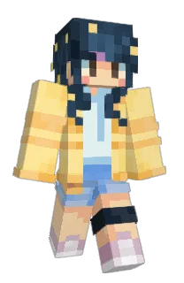 Front of starrere's skin