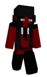 black and lonestar Minecraft skin — Slim model — first worn by Mxrlinv