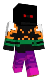 cod gray and black Minecraft skin — Slim model