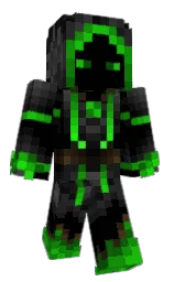 Broomgaming47's Minecraft skin wearing the 15th Anniversary cape