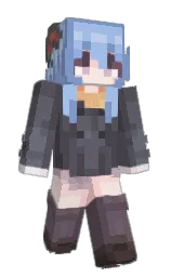 RinKur0's Minecraft skin wearing the Migrator cape
