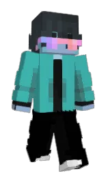 keppel and black Minecraft skin — Slim model