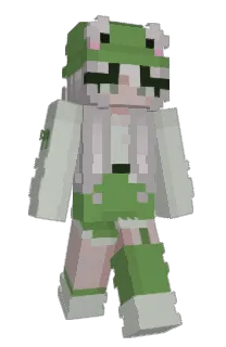 Front of klaart's skin