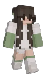 MacielPower_'s Minecraft skin wearing the Purple Heart cape