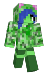 Front of VedaVea's skin