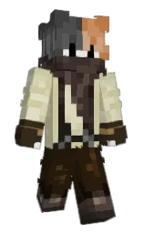black and el paso Minecraft skin — Slim model — first worn by GardenCats