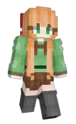 Slim Minecraft skin