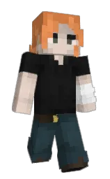 cod gray and soft amber Minecraft skin — Slim model