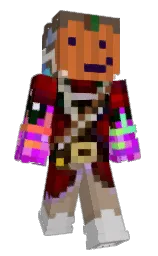 kabul and pale slate Minecraft skin — Slim model — first worn by AdamkoAxoDragon