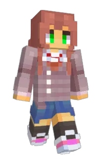 Front of Anderish's skin