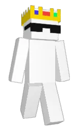 white and school bus yellow Minecraft skin — Classic model — first worn by ItzTanvir
