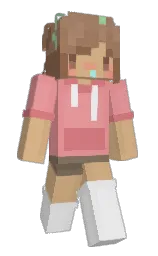 chrssay's Minecraft skin wearing the Pan cape