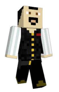 Front of mvncher's skin