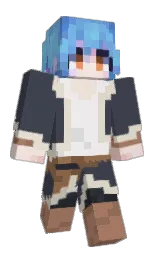 bright gray and concrete Minecraft skin — Classic model — first worn by CassiePrice