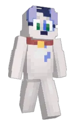 bon jour and soft peach Minecraft skin — Slim model — first worn by QueerDogOnline