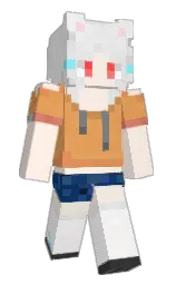 mercury and concrete Minecraft skin — Slim model — first worn by Yilia