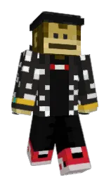 TheMonkeBanana's Minecraft skin wearing the Pan cape