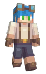 MushroomMif's Minecraft skin wearing the Founder's cape