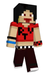 Front of rosebub's skin