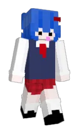 white and rhino Minecraft skin — Slim model — first worn by ToughWolf576