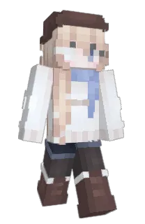 Front of palllie's skin