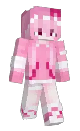 black and illusion Minecraft skin — Slim model — first worn by Meowoiio