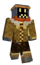 bright gray and mako Minecraft skin — Classic model — first worn by GingerEwock