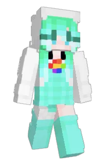 Front of UwuTart's skin
