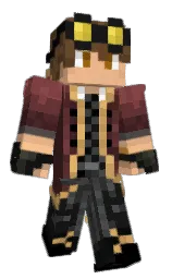 Desme0n_'s Minecraft skin wearing the Pan cape