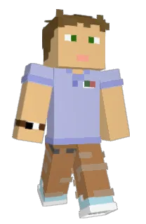 Front of DieHot's skin