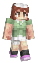 ChildCollector's Minecraft skin wearing the Migrator cape