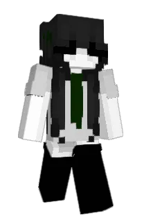 Front of Pinkiuni's skin