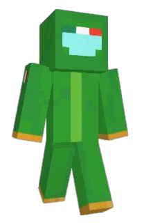 Front of Toposauro's skin