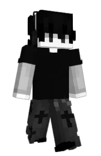 Front of geladener's skin